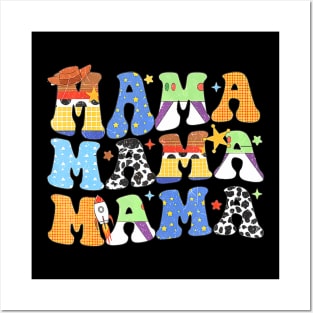 Toy  Story Mama Boy Mom Mother's Day Tee For Womens Posters and Art